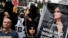 Protest against the Islamic regime of Iran following the death of Mahsa Amini, in Istanbul