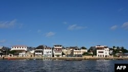 FILE - A general view of Lamu's resort town, June 19, 2019.