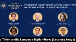 Fotografije nekih od nominovanih članova buduće predsedničke administracije (Foto: Tviter profil kampanje Bajden-Haris)