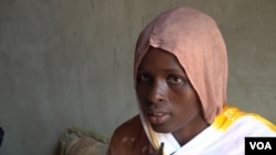 M’Barka Mint Yarba has worked as a housekeeper and cook for a family in Nouakchott since being freed from slavery eight years ago (E. Sarai/VOA)