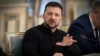 Ukrajinski predsjednik Volodimir Zelenski na sastanku sa liderom Hrišćansko-demokratske unije (CDU) u Kijevu (Foto: AP/Efrem Lukatsky)