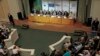 Pengamat internasional memberikan keterangan kepada media di Kyiv, Ukraina mengenai penilaian mereka atas pelaksanaan Pilpres di sana, Senin (26/5).