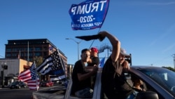 Apoiantes de Donald Trum em Portland