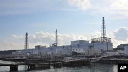 嚴重受損的日本福島第一號核電站