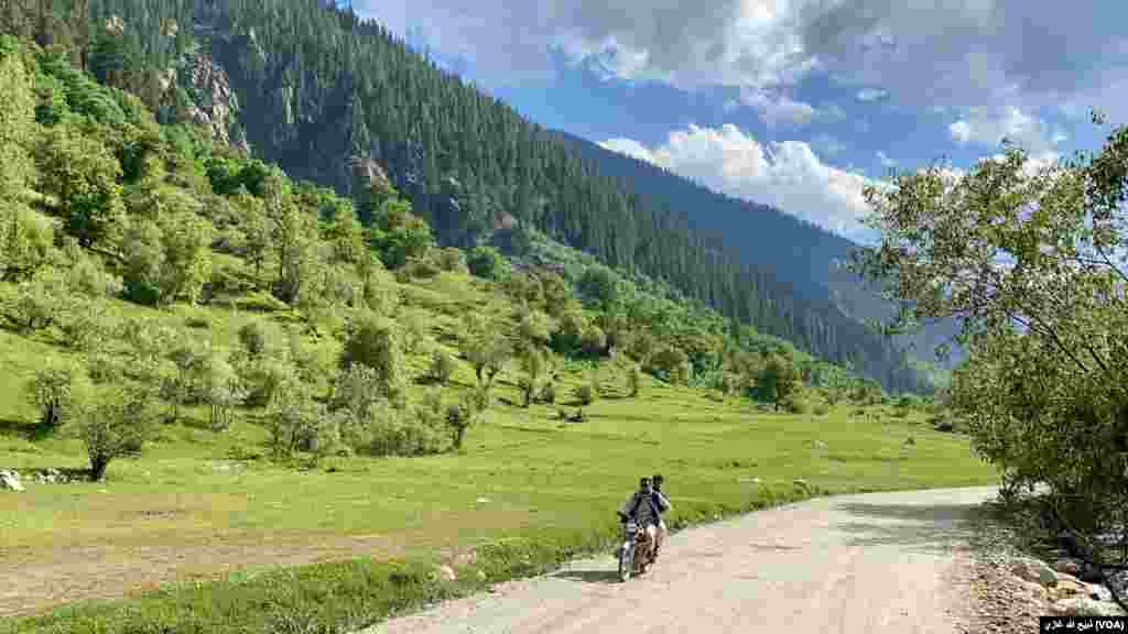گوشه‌ای از طبیعت پارون، مرکز ولایت نورستان 