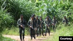 ထိုင်းနိုင်ငံက နယ်စပ်လုံခြုံရေး တင်းကြပ်ထားတဲ့ မြင်ကွင်း။ (သြဂုတ် ၂၈၊ ၂၀၂၀)