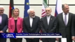 Sapa Dunia VOA: Presiden Trump Pertimbangkan Strategi Iran Lebih Tegas