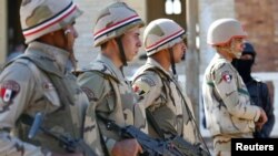 Tentara Mesir di Sinai Utara, Mesir, 1 Desember 2017. (Foto: Reuters)