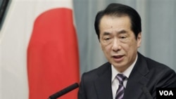 Perdana Menteri Naoto Kan bersedia turun setelah menyelesaikan tanggung jawabnya.