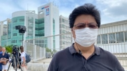 香港記者協會主席楊健興表示，記者為追求真相，鍥而不捨， 前港台外判編導蔡玉玲因查冊報道被定罪的案件成為首宗個案， 對新聞工作者來說有很大衝擊 (美國之音湯惠芸)