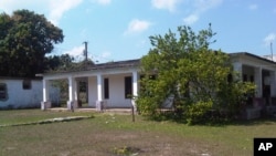 Sebuah rumah yang pernah dimiliki oleh warga negara AS, Daniel Smith, di Pulau Pines, Kuba, dalam foto 20 Maret 2015. Rumah tersebut disita oleh pemerintah Kuba setelah revolusi.