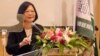 蔡英文倡台海穩定論 堅持民主價值