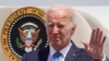 Biden Kembali ke Gedung Putih Saat Harris Mulai Berkampanye