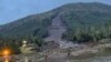 Longsor yang terjadi pada 20 November di dekat Wrangell, Alaska, pada 21 November 2023. (Foto: via AP)