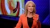 White House counselor Kellyanne Conway is interviewed by Howard Kurtz during a taping of his "MediaBuzz" program on the Fox News Channel in New York, March 10, 2017.