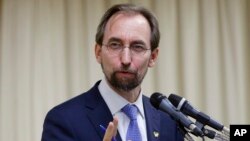 U.N. High Commissioner for Human Rights Zeid Ra’ad Al Hussein says China's new national security law "raises many concerns due to its extraordinarily broad scope" and vagueness of terminology and definitions.