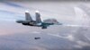 Rusya'ya ait bir Su-34 uçağı
