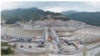 位於寮國三亞布里省湄公河上的一座水力發電廠大壩 。 （資料照片）
