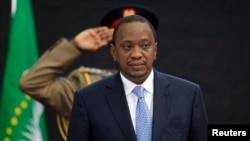 FILE - Kenya's president, Uhuru Kenyatta, is seen in a Sept. 2, 2014, photo.
