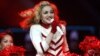 Madonna performs at the Joe Louis Arena in Detroit, Nov. 19, 2012. 