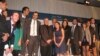 Egyptian and American Gabr Fellows starting a five-city tour in the U.S., , Washington, Oct. 30, 2013 (M. ElShinnawi/VOA). 