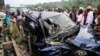Bato koleka 14 bakufi na likama ya motuka na nzela ya Bypass na Kinshasa