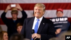 Kandidat Capres AS dari Partai Republik, Donald Trump (29/3).