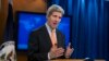 FILE - U.S. Secretary of State John Kerry talks about Syria at the State Department in Washington, Jan. 16, 2014.