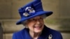 FILE - Britain's Queen Elizabeth leaves after a Service of Thanksgiving to mark the Centenary of the Royal British Legion at Westminster Abbey, London, Oct. 12, 2021. (Frank Augstein/Pool via Reuters) 