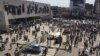 Iraq Demonstrators Support Cleric's Threat on Reform