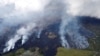 Lava se približava Geotermalnom izvoru Puna, dole levo, u Leilani blizu Pahoe, Havaji, 28. maj, 2018.(Foto: REUTERS/Marco Garcia)
