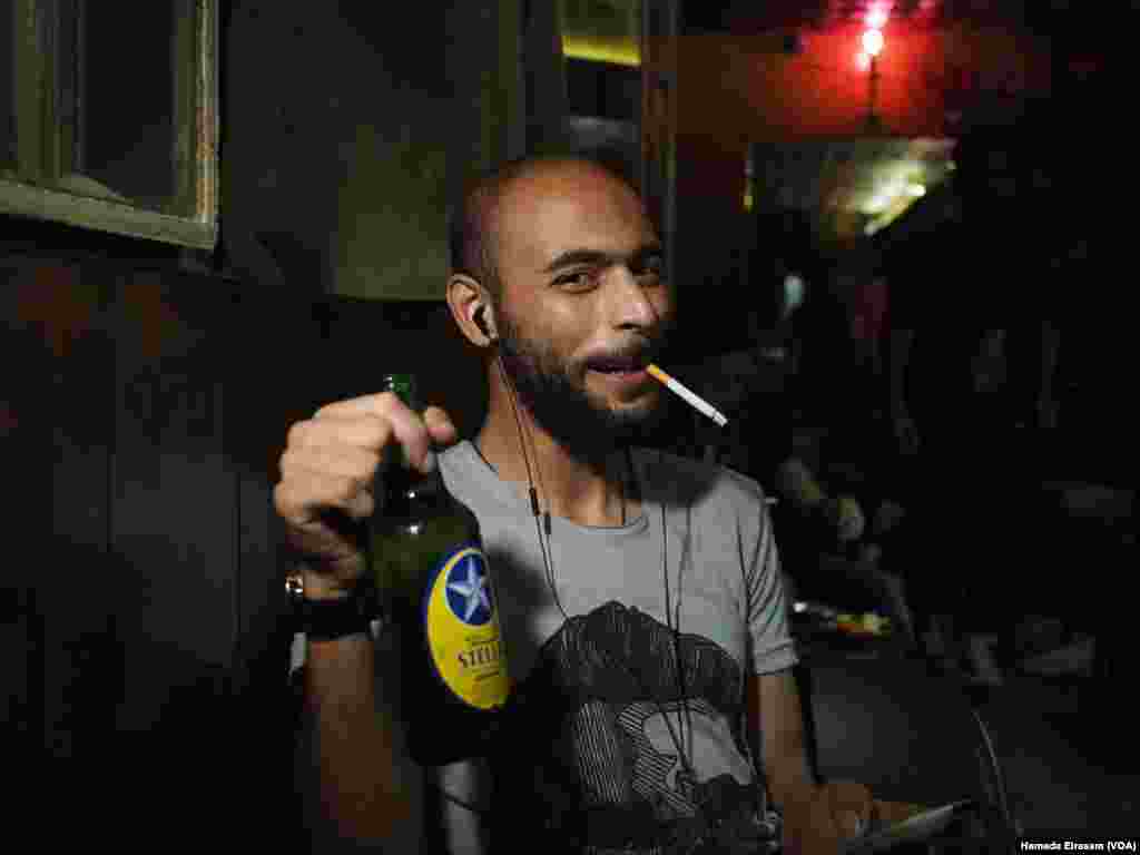 Islam Talat, 26, says he was freed from "an accusation of protest last week." He says he was protesting Egypt's plan to hand over Tiran and Sanafer islands to Saudi Arabia, a move that has sparked the largest anti-government street protests in Egypt since President Abdel-Fattah el-Sissi took office two years ago. Tuesday was the first day Talat could drink, he says.