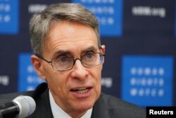 Kenneth Roth, Direktur Eksekutif Human Rights Watch di New York, 14 Januari 2020. (REUTERS/Carlo Allegri)