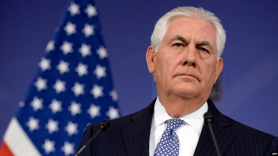 ၀န်ကြီး Tillerson 
