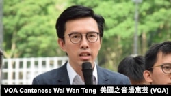 社民連主席吳文遠 (攝影：美國之音湯惠芸)