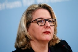 Menteri Lingkungan Jerman, Svenja Schulze di Berlin, 16 Januari 2020. (Foto: dok).
