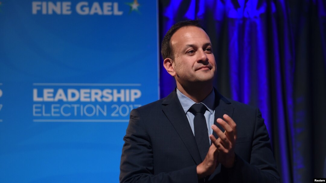 Ireland နိုင်ငံ အာဏာရ Fine Gael ပါတီရဲ့ခေါင်းဆောင်Leo Varadkar ။