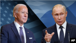 ILUSTRACIJA - Predsednici SAD i Rusije, Džo Bajden i Vladimir Putin