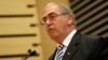 FILE - John Fahey, the head of the World Anti-Doping Agency, delivers a speech in Paris. 