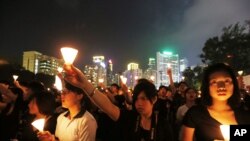 香港維園燭光晚會