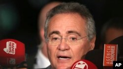 Renan Calheiros, presidente do Senado brasileiro
