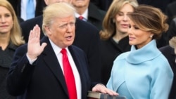 Cerimónia de empossamento de Donald Trump a 20 de janeiro de 2017