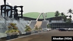Gedung DPR/MPR RI, Senayan, Jakarta (Ahadian/VOA)