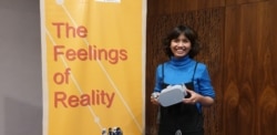 Pembuat film dari Bandung, Gracia Tobing, ingin penonton tidak fokus pada disabilitas seseorang namun pada cara para karakter berkomunikasi. (VOA/Rio Tuasikal)