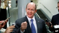 FILE - Sen. Chris Coons, D-Del.