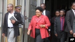 Former Vice President Joice Mujuru