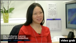 Dr.Victoria Leong, University of Cambridge (Photo: VOA/Videograb)