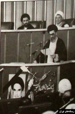 جلسه انتخاب رهبری خامنه ای در مجلس خبرگان