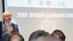 美国在台协会代理处长谷立言在美台“大规模网络攻防演练”开幕仪式上致辞
