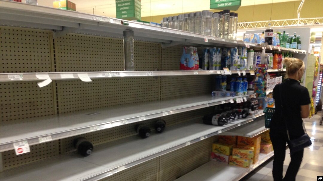 Supermercado vazio